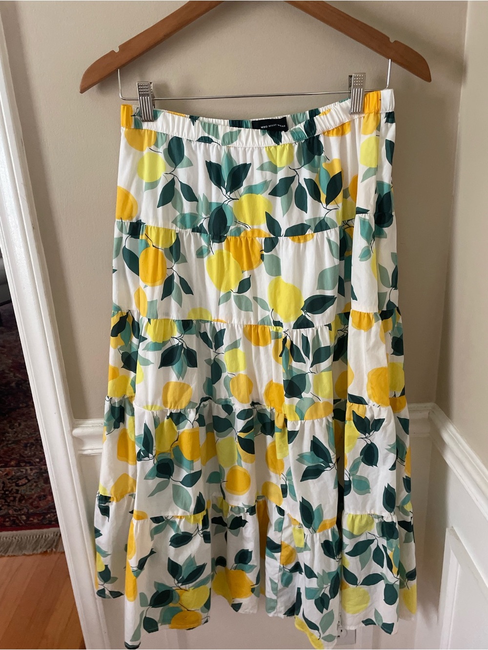 Who What Wear Lemon Top & Skirt Set Medium - Picture 5 of 5